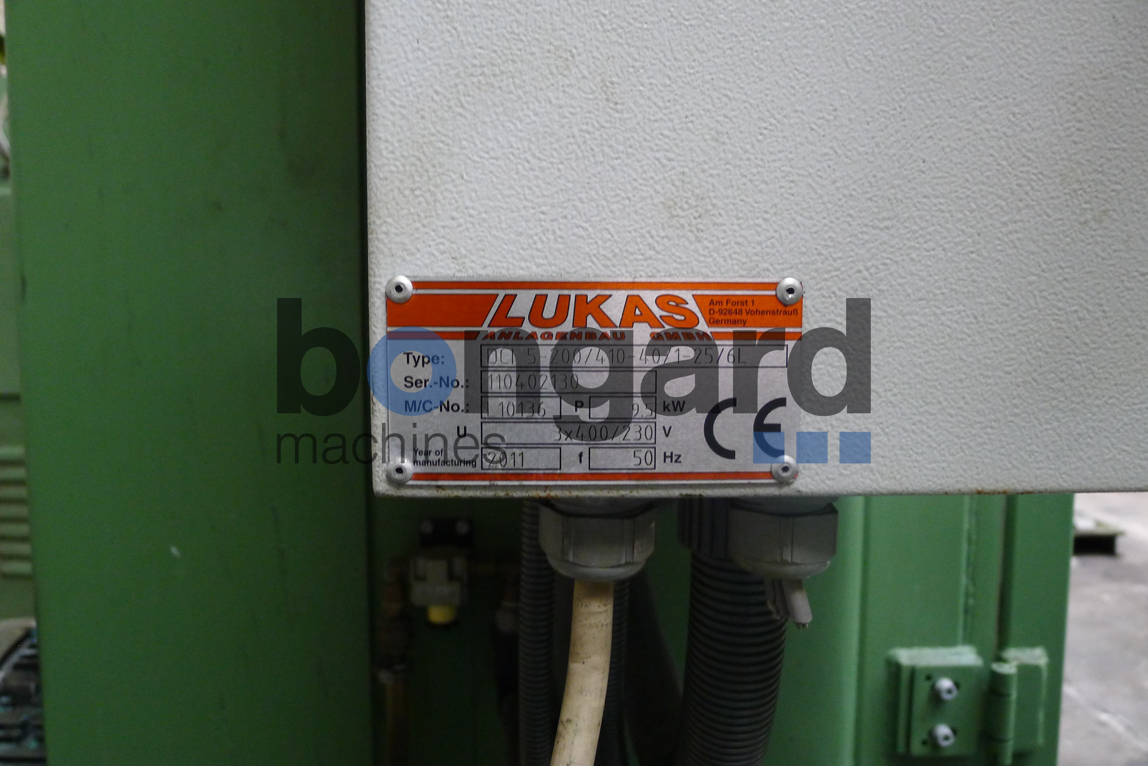 LUKAS DCI 5-200/410-40/1-25/6L tréfileuses inline