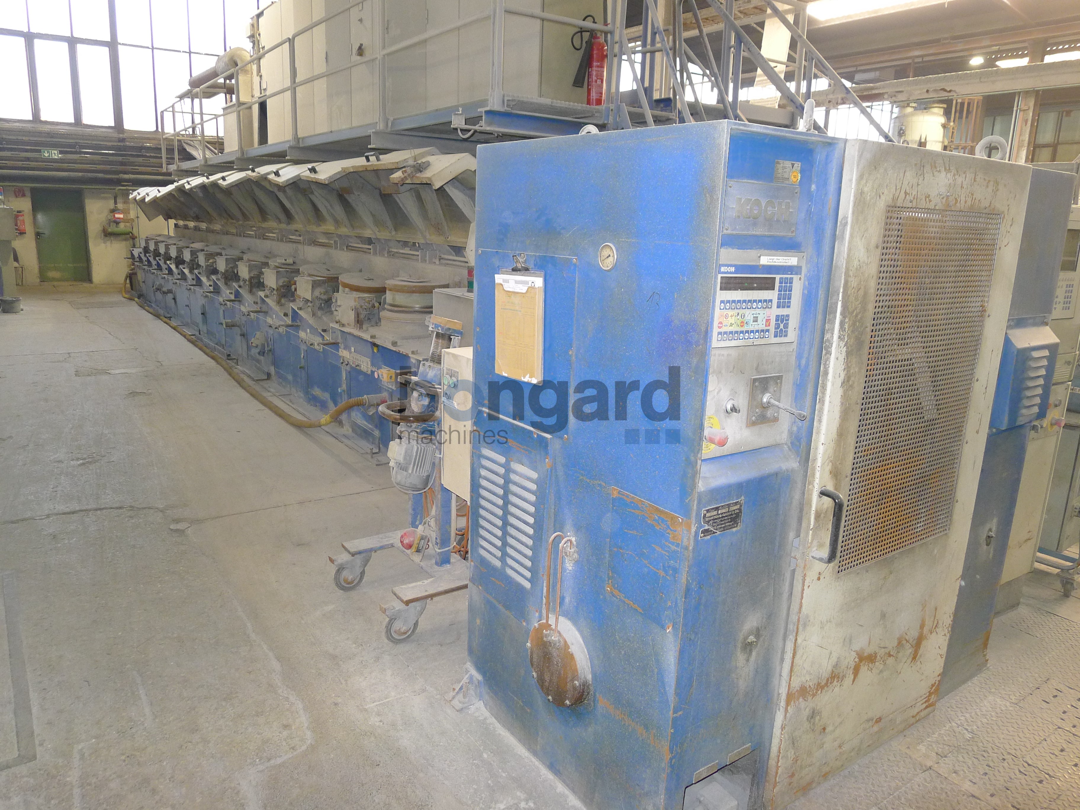 KOCH KGT 800/12 tréfileuse à fil rectiligne