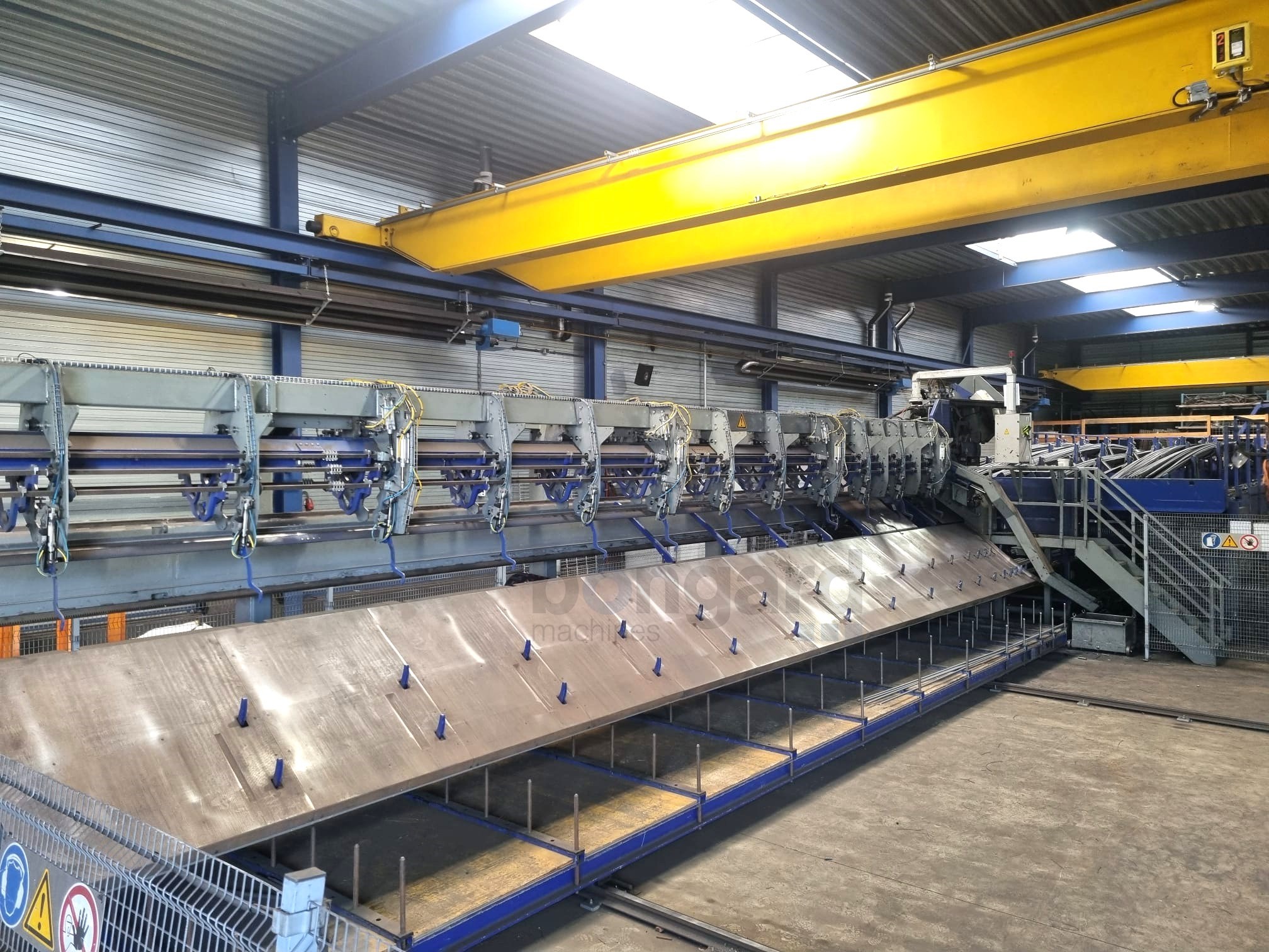 EVG DBE 28 Flexible processing centre for fully automatic cutting and bending of steel bars
