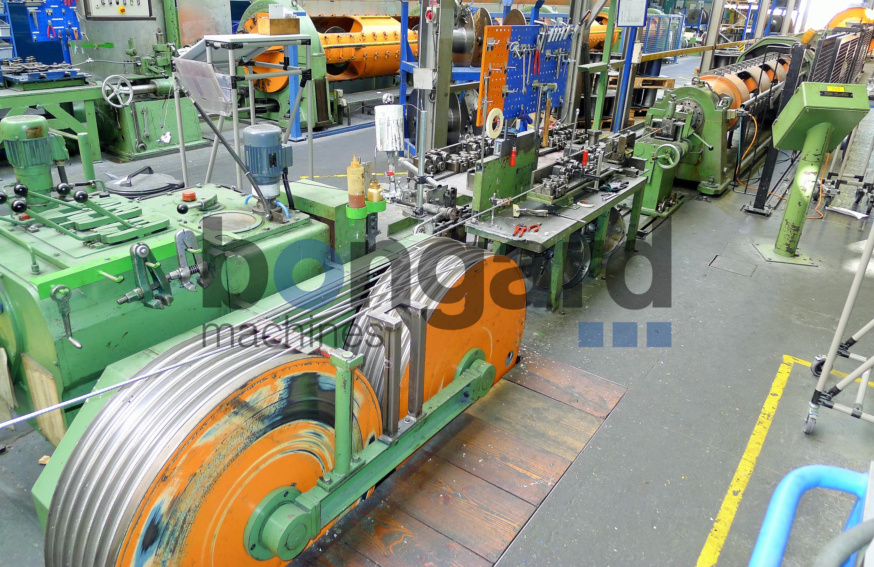 STOLBERGER SVL 12/450 câbleuse tubulaire