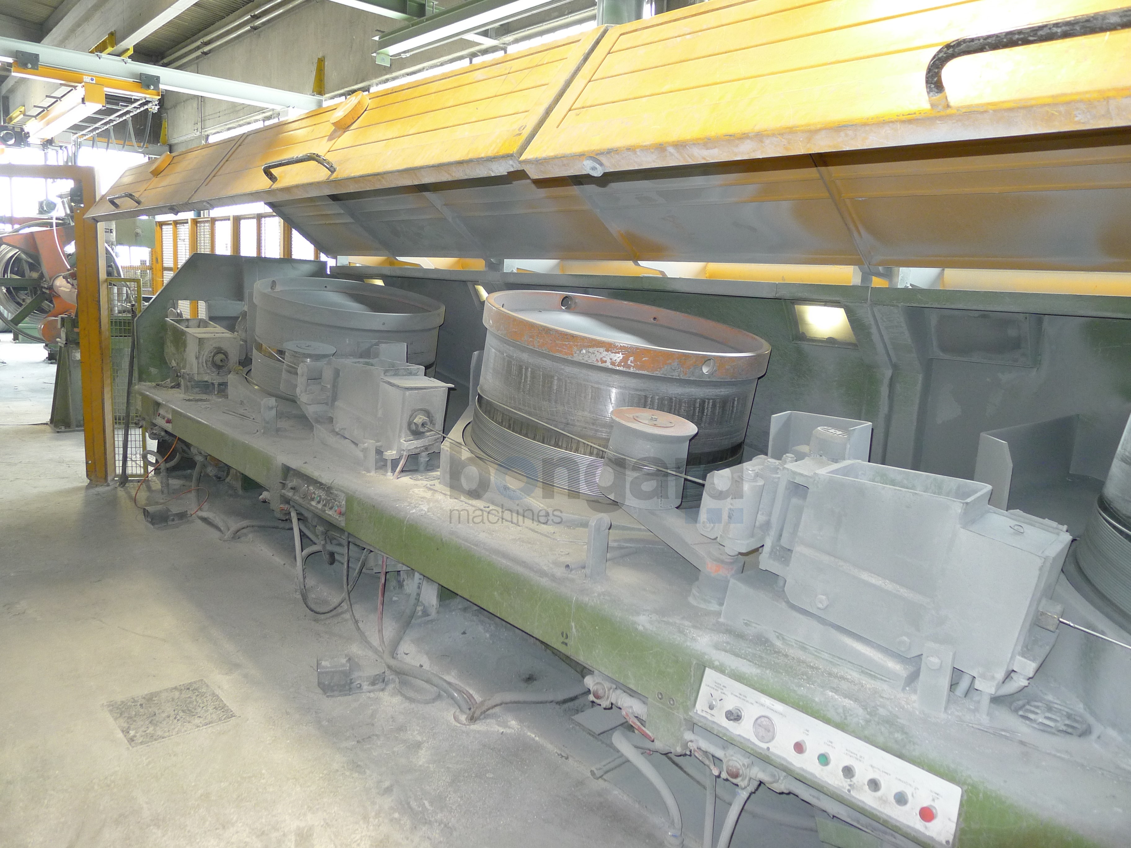 FRIGERIO RI 120/9-SX2 Spannbeton Geradeaus-Drahtziehanlage