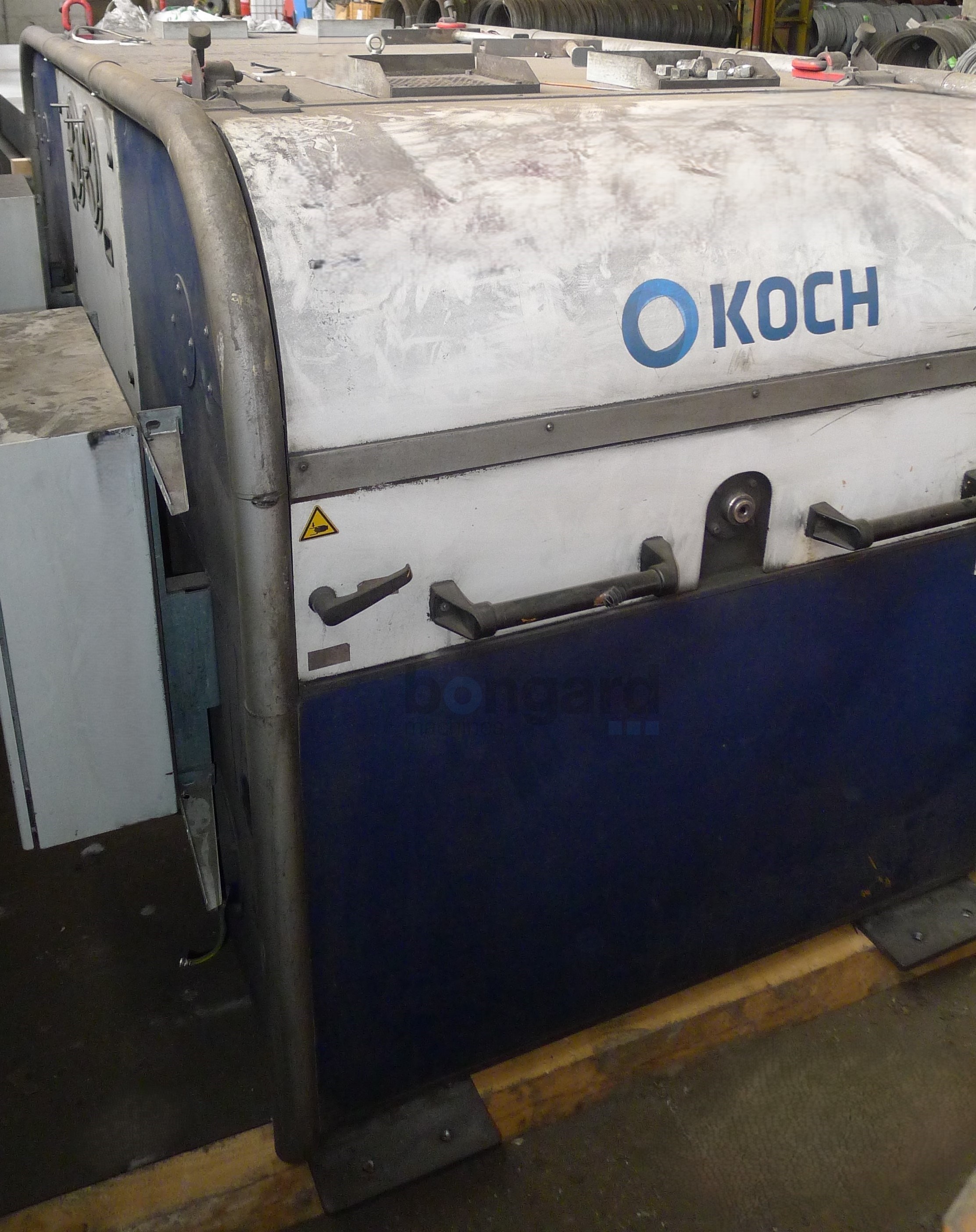 KOCH SEZ-4-300 double head Grinding-descaling machine