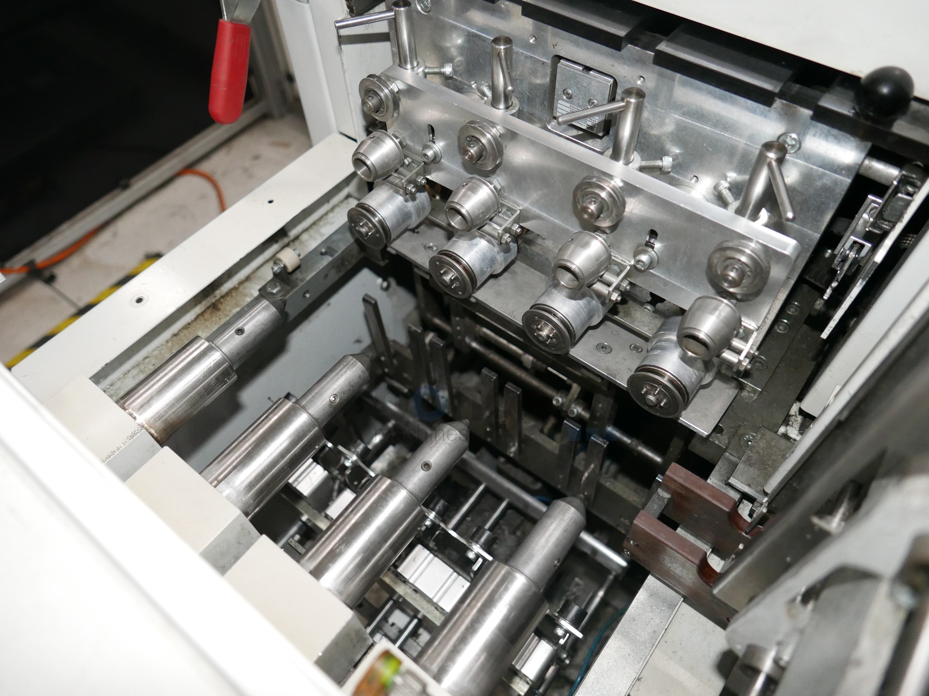 NIEHOFF DSA4 rewinding line for braiding spools