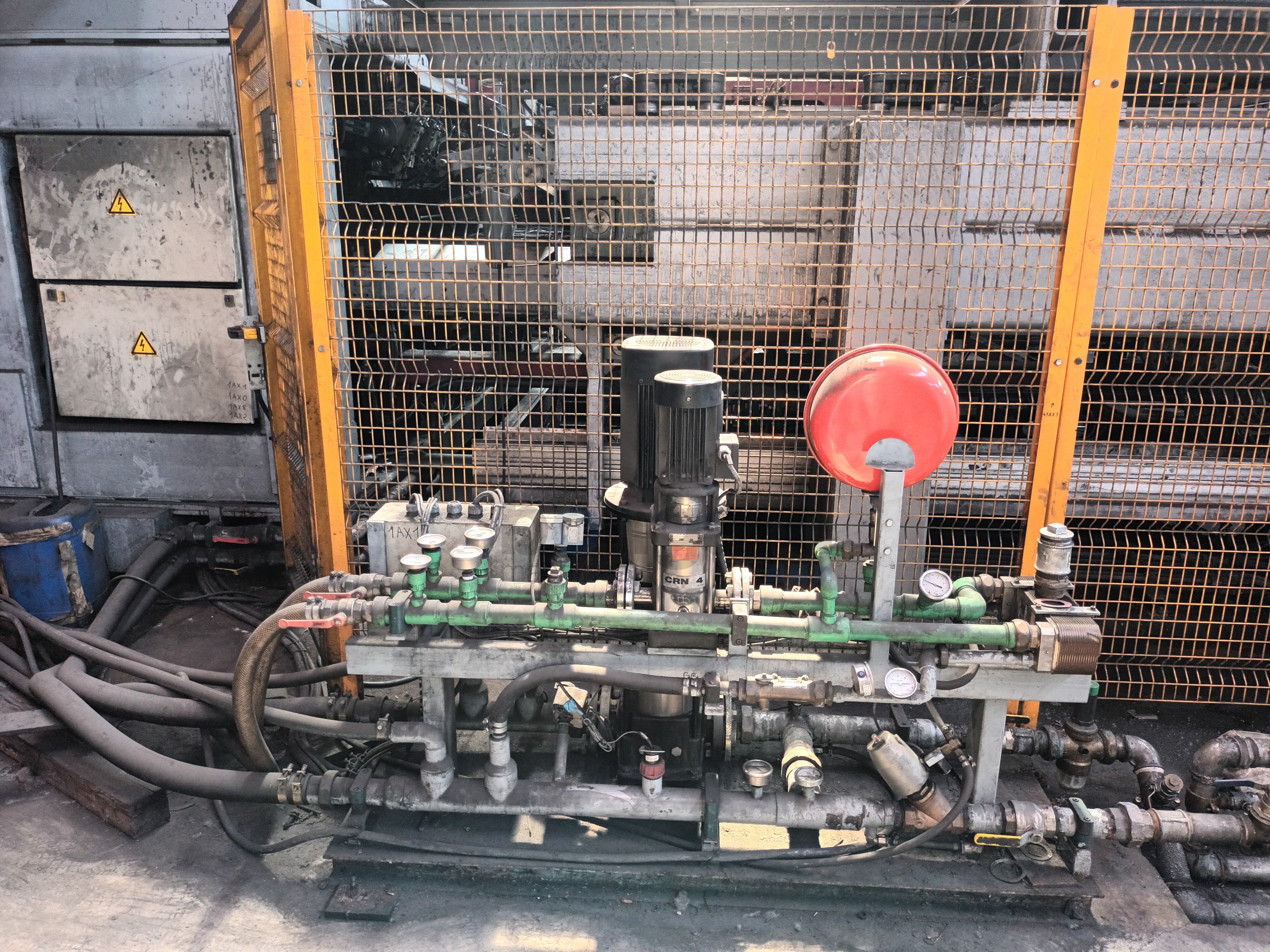 EVG QC 7/126-PV Hochflexible Gitterschweißanlage