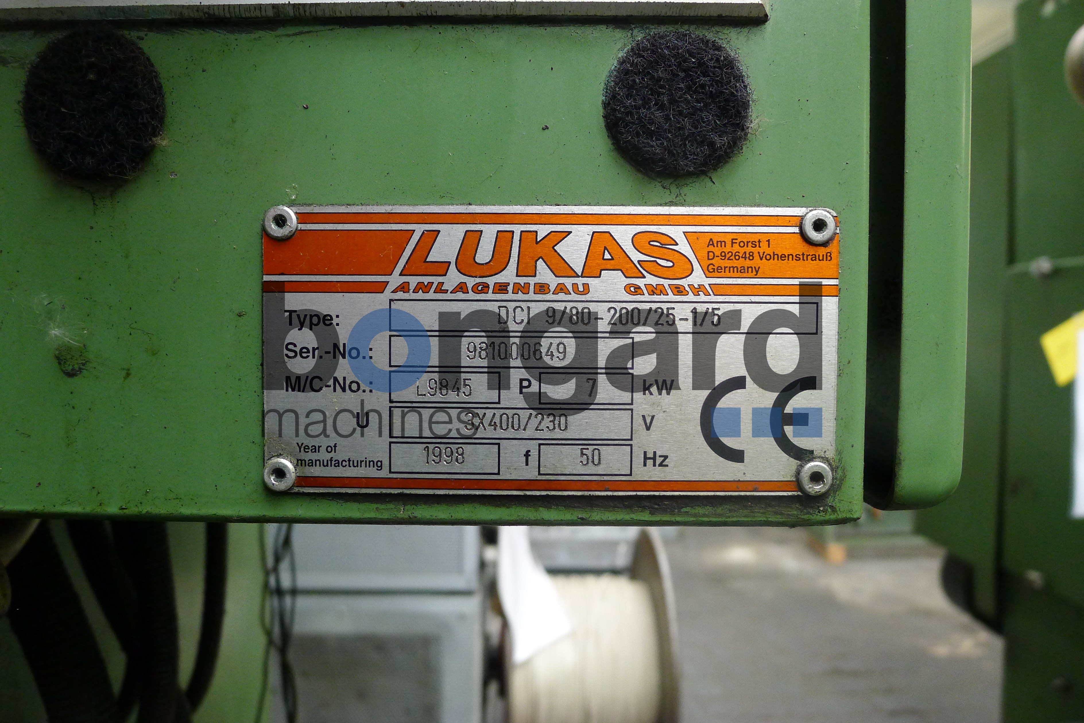 LUKAS DCI 9/80-200/25-1/5 tréfileuses inline