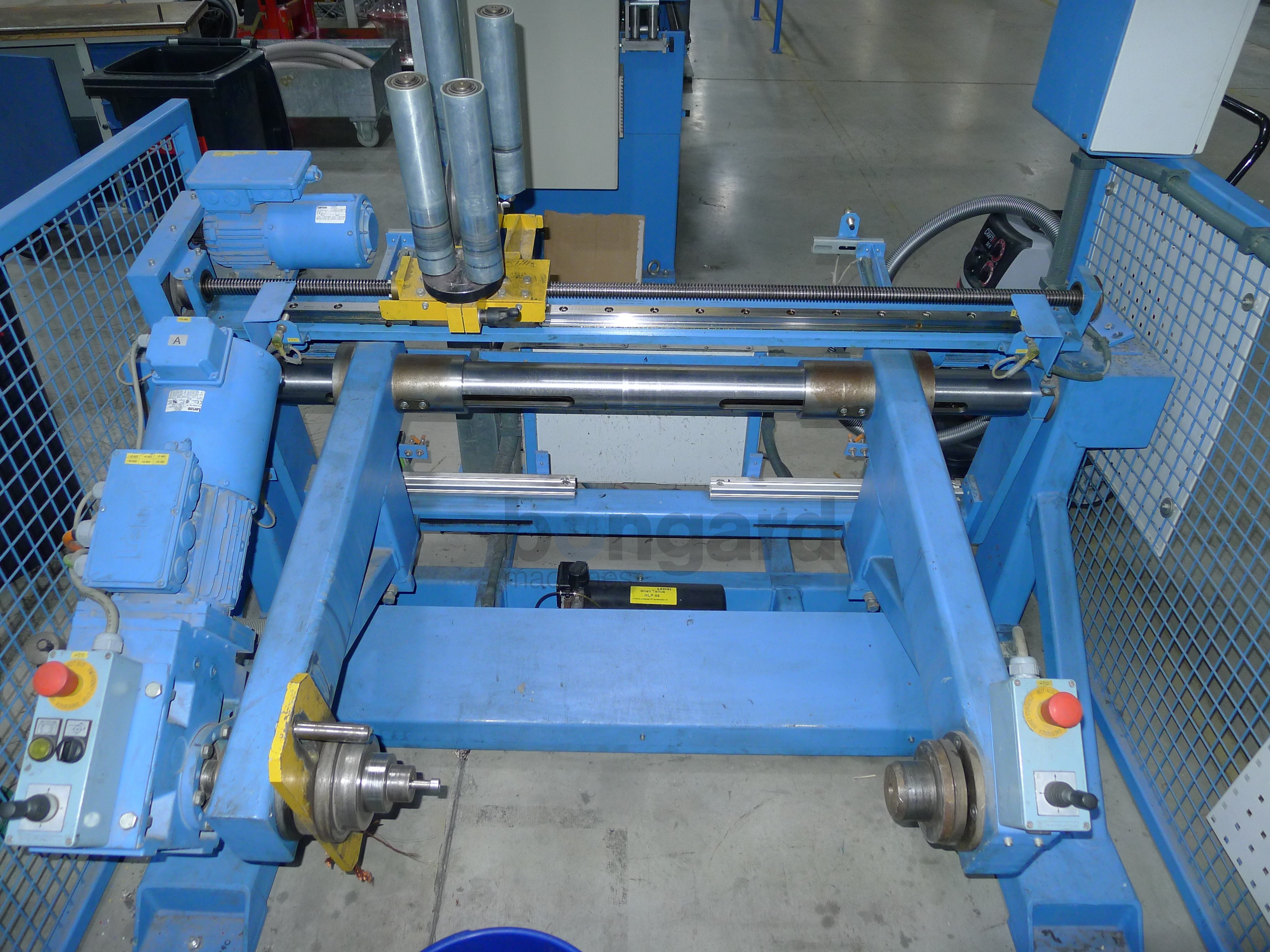 HAGEN & FUNKE horizontal PTFE sinter oven line