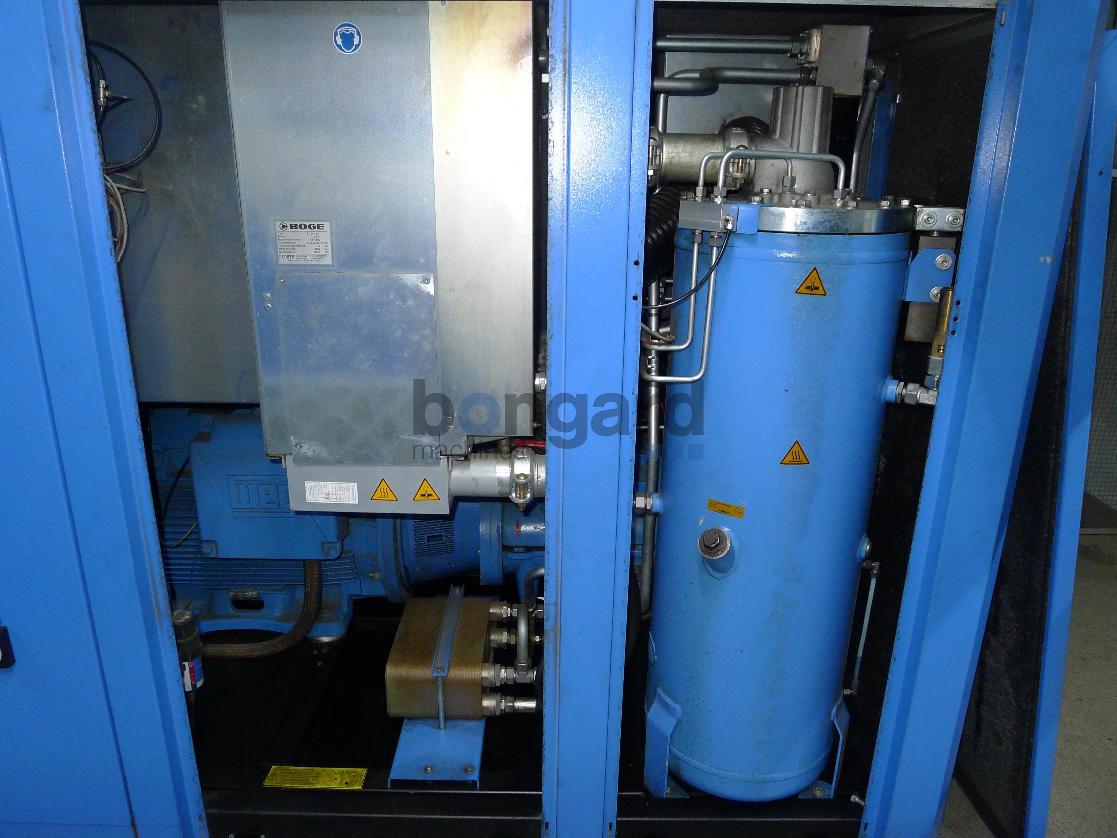 BOGE S111-4LF screw compressor