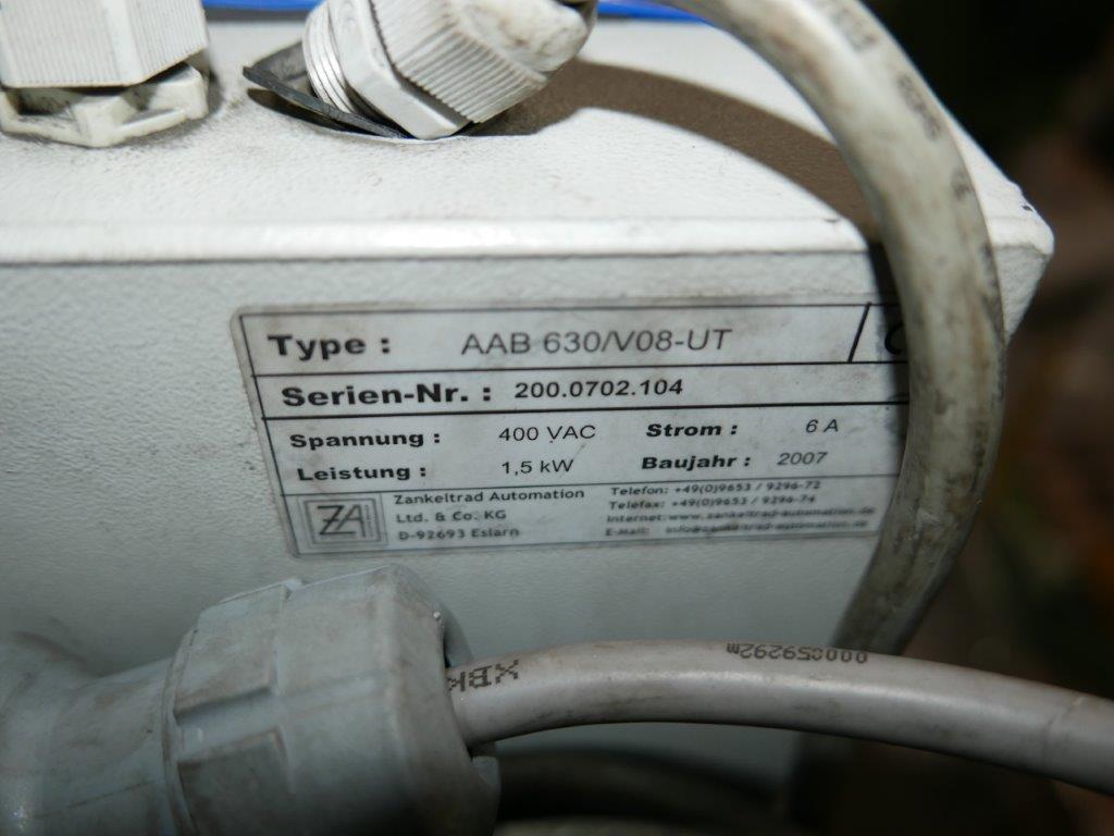 CW-A / Zankl AAB 630/V08-UT single stack pay-off